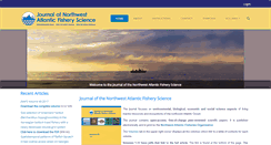 Desktop Screenshot of journal.nafo.int